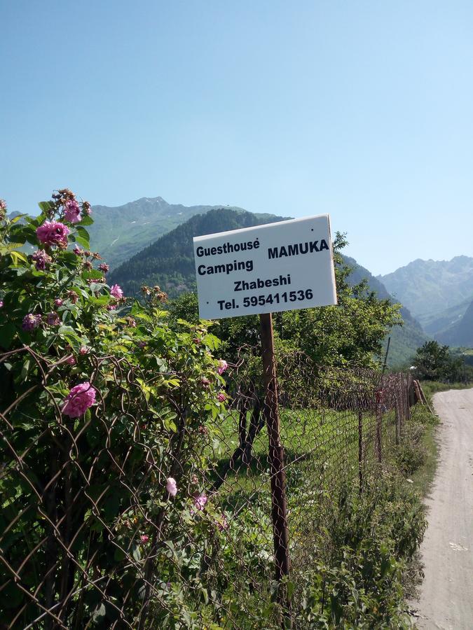Guesthouse Mamuka Zhabesh Zhabeshi Exteriör bild